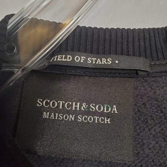 Scotch & Soda Field Of Stars Sports Jumpsuit Size S Black Sleeveless Sporty Chic - Picture 9 of 12